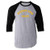 Stephen King Rules Horror Movie Funny Costume Black L Raglan Baseball Tee Shirt