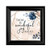 Dexsa There is Wonderful Joy Plaque Frame 10 x10   Easel Back and Metal Hanger for Hanging  Modern Geometrics paired with Neutral Watercolors  There is Wonderful Joy Ahead  I Peter 16