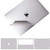 Premium 5in1 MacBook Full Body 3M Protective Skin Decals Stickers for MacBook Air 13inch A1466  A1369 Old or 2017 Released  Sliver