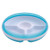 OXO Tot Divided Plate with Removable Training Ring and Dipping CenterAqua