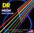 DR Strings HIDEF NEON Acoustic Guitar Strings NWA10