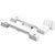 SlideCo 17755W Cam Action Universal Window Sash Lock White/Diecast