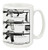 Cuppa Second Amendment Rights 15Ounce Coffee Mug with M16 s