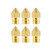MK8 Extruder Nozzles 3D Printer 0 1mm Nozzles for Makerbot Creality CR10 Ender 3 5 Series