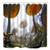 DYNH Fantasy Mushrooms Shower Curtain, Magic Nature Forest Plants, Mildew Resistant Waterproof Polyester Fabric Bathroom Decor, Bath Curtains Accessories, with Hooks, 69X70 Inches