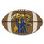 Fanmats NCAA University of Kentucky Wildcats Nylon Face Football Rug
