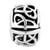 QLocket Irish Celtic Knot Swirl Flower Clip Lock Charm European Bead Spacer Fit Charms Bracelet Style1