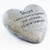 Gerson Heart Shaped Memorial Stone for Sister