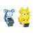 Ricky Zoom Loop  Scootio Motorcycle Toys Set of 2 Multi