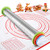 Rolling Pins Stainless Steel Dough Roller Rolling Pin and Silicone Baking Pastry Mat Set Adjustable Rolling Pin with Thickness Rings for Baking Dough Pizza Pie Pastries Pasta CookiesRed