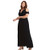 ROSIANNA Women s Deep V Neck Cold Shoulder Short Sleeve Maxi Long Plus Size Dresses Black XXXL ROSIANNA Women s Deep V Neck Cold Shoulder Short Sleeve Maxi Long Plus Size Dresses Black XXXL