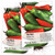 Seed Needs Serrano Chile Pepper Capsicum annuum Twin Pack of 100 Seeds Each NonGMO