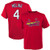 Yadier Molina St Louis Cardinals 4 Red Youth Name and Number Jersey TShirt Medium 10/12 Yadier Molina St Louis Cardinals 4 Red Youth Name and Number Jersey TShirt Medium 10/12