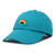 DALIX Rainbow Baseball Cap Womens Hats Cute Hat Soft Cotton Caps in Teal