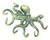 Hampton Nautical Antique Bronze Cast Iron Octopus Hook 11 Inch - Decorative Hook - Sealife Metal Wall Hook