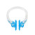 Barracuda Silicone PAD Nose Clip with Storage Case 2 Sizes for AdultsL/Light Blue