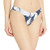 Roxy Junior s Printed Beach Classics High Leg Bikini Bottom Mood Indigo Flying Flowers Sample L