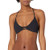 Roxy Junior s Beach Classics Fixed Tri TBack Bikini Top True Black XL