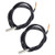 RLECS 2Pack Digital Temperature Sensor Probe 1M Length DS18B20 Stainless Steel Encapsulation Waterproof Thermal Sensor Probe