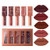 Pudaier 5pcs Waterproof Long Lasting Matte Liquid Lipstick Matte lipstick Gloss set lipstick set