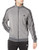 adidas Men s Essentials 3Stripe Tricot Track Jacket Dark Grey/Black XXLarge