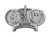 St Christopher Medal Pendant Grandson Visor Clip Visor Clips