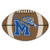 Fanmats NCAA University of Memphis Tigers Nylon Face Football Rug