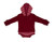 Two Feet Ahead NCAA Arkansas Razorbacks Baby Striped Hooded Sweatshirt Creeper 18mo