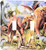 3dRose lsp_4102_2 Dinosaurs Double Toggle Switch