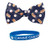 Take Me Out to The Ball Game Baseball Dog Bow Tie