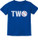 TeeStars  2nd Birthday Gift for Two Year Old Baseball Toddler Kids TShirt 2T Blue