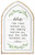 The Bridge Collection Blessings Prayer Rustic Enamel  Wood Wall Art