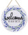 The Bridge Collection  Welcome to Our Nest  Lavender Wooden Wall Plaque