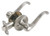 Design House 784744 Pro Scroll Bed and Bath Door Lever Satin Nickel
