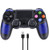 Allnice PS4 Controller Wireless Bluetooth Controller for Playstation 4 Dual Vibration Shock Gamepad Joystick for PS4 with Touch Pad and Audio Jack Black Blue