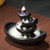 AlenX Backflow Incense Holder, Home Waterfall Incense Burner with Free 10PCs Backflow Incense, Ceramic Incense Holder Incense Burner