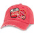 American Needle Iconic Patch Distressed Dad Hat Coke Red COKE1804A