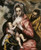 The Holy Family Poster Print by El Greco 22 x 28