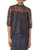 BB Dakota Junior s Icing Puff Sleeve lace top Black Medium