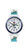 Lacoste Kids  Lacoste 12 12 Quartz Watch with Silicone Strap White and Blue 14 Model 2030029