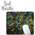 Peacock Feather Mouse PadCustomized Rectangle NonSlip Rubber Gaming Mousepad Computer Mouse Pad Mat with Laptop Stickers