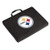Logo Brands NFL Pittsburgh Steelers Bleacher Cushion One Size Charcoal