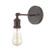 Ohr Lighting Wall Sconce Industrial Edison Vintage Style Loft Metal Light Fixture Whethered Rust Finish With E26 Bulb Included
