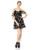 Jack by BB Dakota Junior s Love Embroidered mesh Cold Shoulder Dress Black Medium