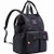 SoHo Rockaway Diaper Backpack Bag 2Pc Set Black