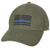 Rothco Thin Blue Line Flag Low Profile Cap Olive Drab One Size
