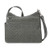 Travelon AntiTheft Boho Square Crossbody Bag  Gray Heather
