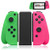 GEEMEE Wireless Controller for Nintendo Switch/Switch Lite Switch Bluetooth Controller Gamepad Joypad Joystick Compatible with Nintendo Switch Console as a JoyCon Controller ReplacementGreen/Pink