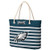 Philadelphia Eagles NFL Nautical Stripe Tote Bag
