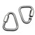 2Pcs 316 Stainless Steel Delta Quick Link 5/16  8mm Marine Grade Triangle M8